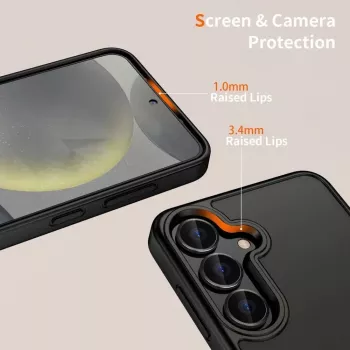 Tech-Protect Magmat apvalks Xiaomi Redmi 15 4G, matēti melns