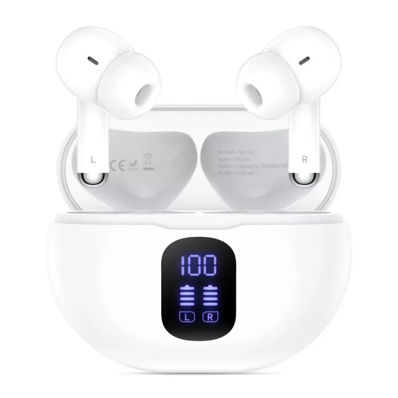TECH-PROTECT ULTRABOOST TWS Earphone Pro G2 White