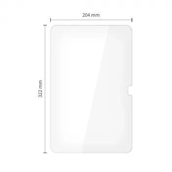Tech-Protect Glass Fit+ rūdīta stikla ekrāna aizsargs Samsung Galaxy Tab S8 Ultra/S9 Ultra/S10 Ultra/S11 Ultra 14.6 inch (2 gab.)