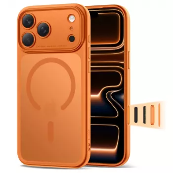 TECH-PROTECT MAGPEAK MAGSAFE CC IPHONE 17 PRO MATTE COSMIC ORANGE