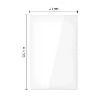 TECH-PROTECT Glass Fit+ 2-Pack Rūdīta stikla ekrāna aizsargs Samsung Galaxy Tab A9+ / A11+ Plus 11.0 collu (SM-X210/X215/X216/X230/X235/X236) Caurspīdīgs