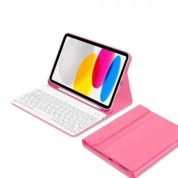 Tech-Protect SC Pen + Keyboard Case for iPad 10.9 inch (10th Gen, 2022) / 11 inch (2025) - Magenta