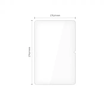 TECH-PROTECT Glass Fit+ 2-Pack rūdīta stikla ekrāna aizsargs Lenovo IdeaTab Plus 12.1 TB-361 caurspīdīgs