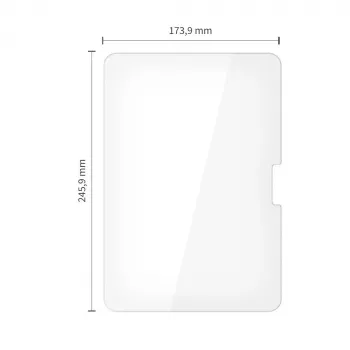 TECH-PROTECT Glass Fit+ 2-Pack Rūdīta stikla ekrāna aizsargs iPad Pro 11 inch 5./6. paaudzei (2021-2022) un M4 (2024) Caurspīdīgs