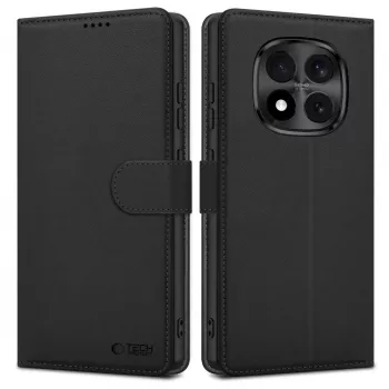 Tech-Protect Wallet Case Xiaomi Poco M8 Pro / Redmi Note 15 Pro+ Plus 5G, matēti melns