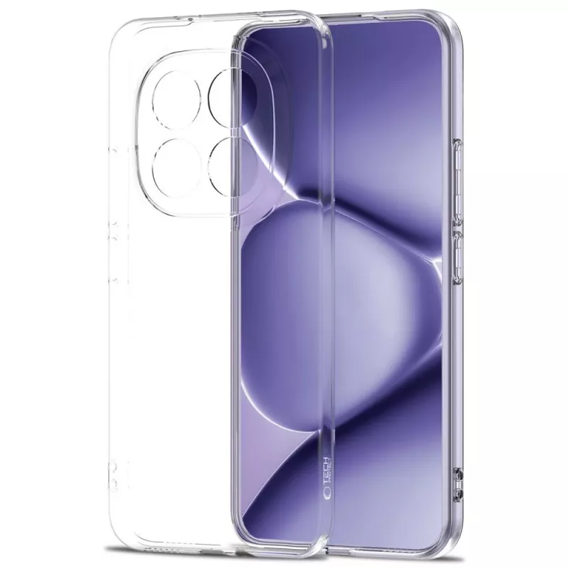 Tech-Protect Flexair Case for Xiaomi Redmi Note 15 Pro 5G, Clear TPU Back Cover