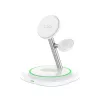 Tech-Protect QI15W-A46 3IN1 MagSafe Wireless Charging Station White