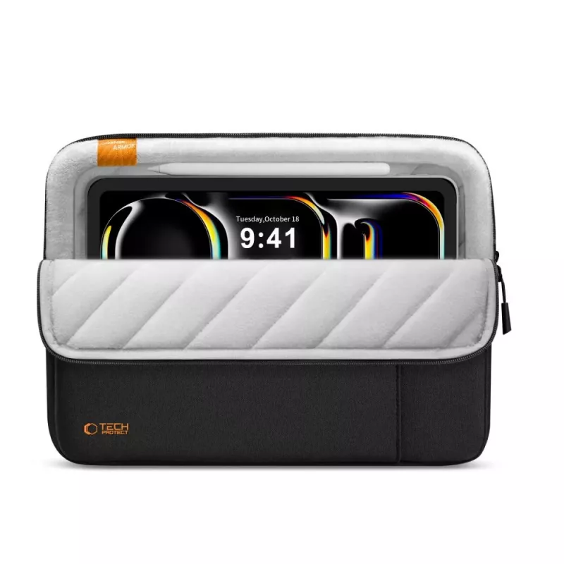 TECH-PROTECT DEFENDER Laptop & Tablet Sleeve 11-13 inch Black