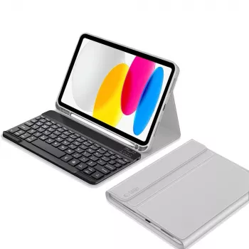 Tech-Protect SC Pen + Keyboard Case for iPad 10.9 inch (10th Gen, 2022) / iPad Air 11 inch (M2, 2024) / iPad Pro 11 inch (M4, 2024) - Grey