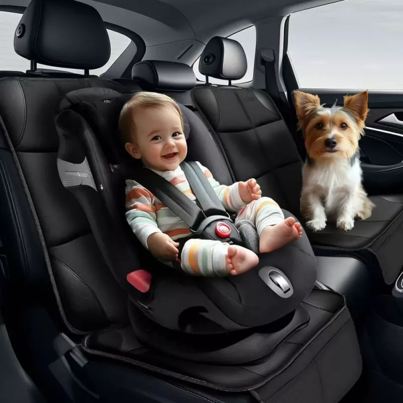 TECH-PROTECT UCA200 Ūdensnecaurlaidīgs Auto Sēdekļa Pārvalks - Melns