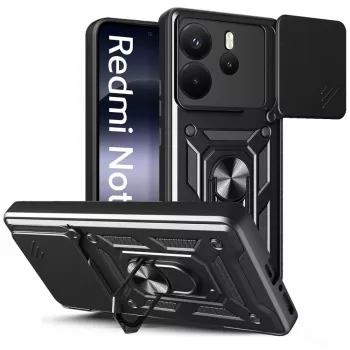 Tech-Protect Camshield Pro Case for Xiaomi Redmi Note 14 4G, Matte Black