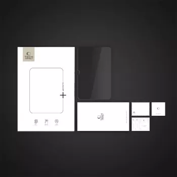 Tech-Protect Glass Spy+ Privātuma ekrāna aizsargs Apple iPad 10.9 collu (10. paaudze 2022) / 11 collu (2025) - rūdīts stikls, 2-virzienu privātums, 9H cietība, 0.3mm, oleofobs pārklājums, bez burbuļiem, caurspīdīgs