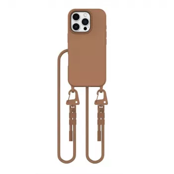 Tech-Protect Magnecklace MagSafe Case iPhone 16 Pro Max Brūns