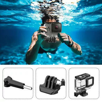 TECH-PROTECT GA200 Ūdensnecaurlaidīgs Maciņš GoPro Hero 5 / 6 / 7 Caurspīdīgs