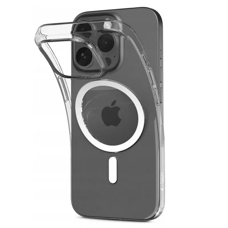 Tech-Protect FlexAir Macīgais Macītis Apple iPhone 16, Caurspīdīgs