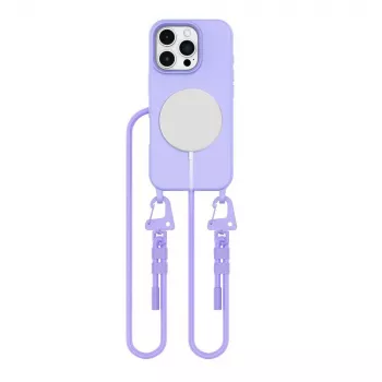 Tech-Protect Magnecklace MagSafe Case for iPhone 16 Pro Max Lavender