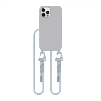 Tech-Protect Magnecklace MagSafe Case for iPhone 12 / 12 Pro - Grey