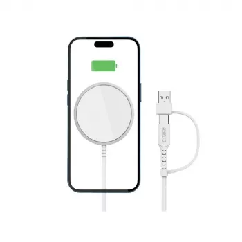 Tech-Protect QI15W-A44 MagSafe Wireless Charger White