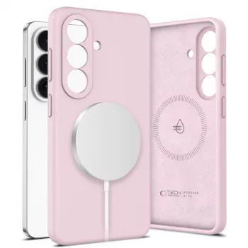 Tech-Protect Silikona MagSafe Maciņš Samsung Galaxy S26 - Pink Pearl