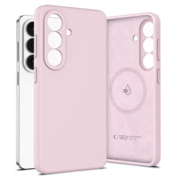 Tech-Protect Silikona MagSafe Maciņš Samsung Galaxy S26 - Pink Pearl