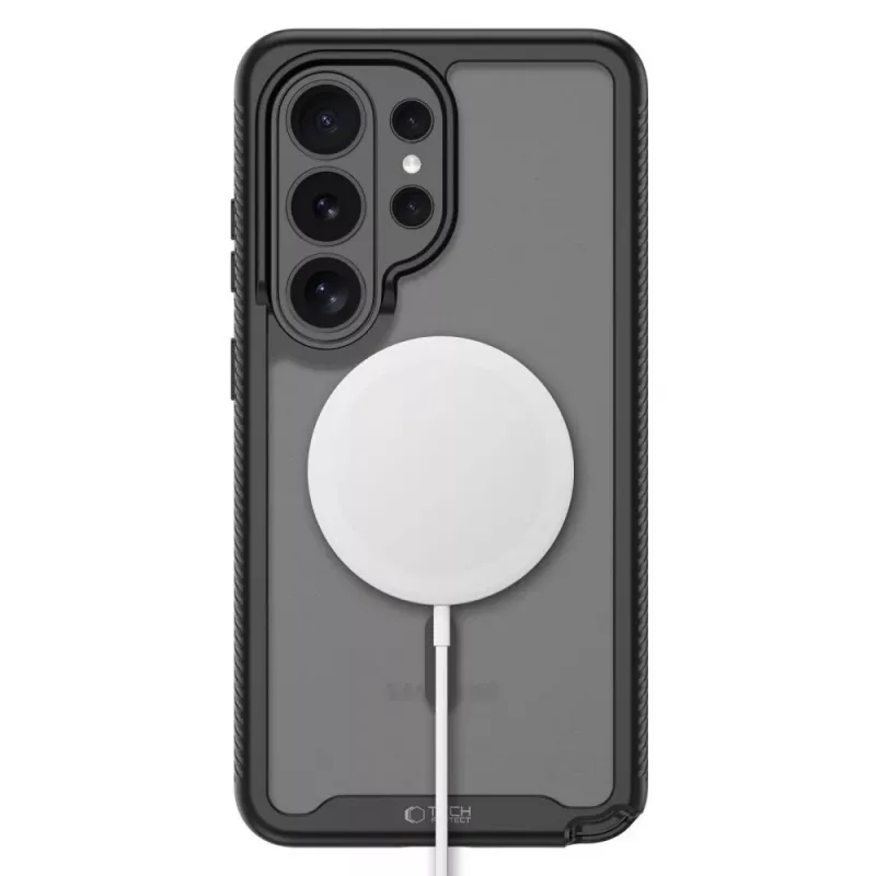 Tech-Protect Defense MagSafe apvalks Samsung Galaxy A57 5G, matēti melns