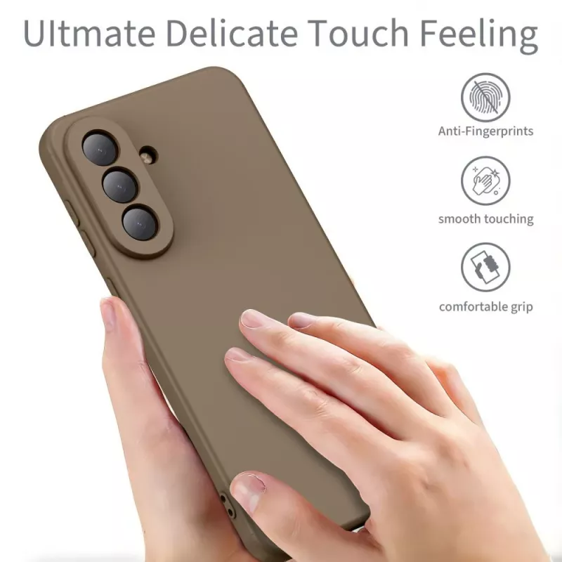 Tech-Protect Icon Galaxy A57 5G Brown TPU Back Cover