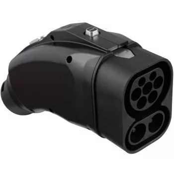 Akyga AK-SC-E20 CCS2 uz GB/T līdzstrāvas uzlādes adapteris 1000V 250A Melns