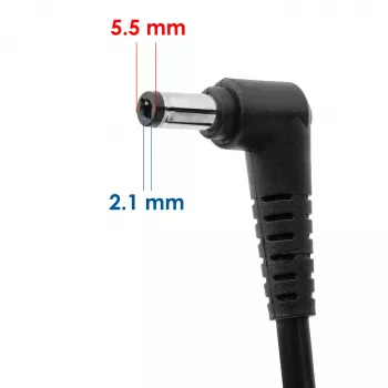 Akyga AK-ND-88 barošanas adapteris Clevo / Gigabyte klēpjdatoriem, 200 W, 19,5 V, 10,3 A, 5,5 x 2,5 mm, 1,2 m