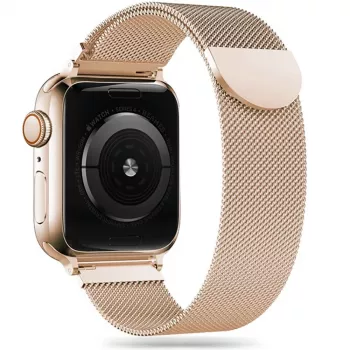 TECH-PROTECT Milanese Loop Siksniņa Apple Watch 4 / 5 / 6 / 7 / 8 / 9 / SE (38 / 40 / 41 mm) Zelta