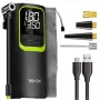 VAYOX VA0410 Uzlādējams Gaisa Sūknis 8000mAh Cilindrs 19mm ar Power Bank Funkciju