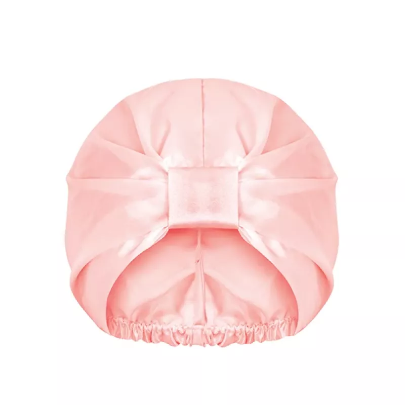 GLOV Satin Hair Bonnet matu aizsargcepure cirtainiem un ieveidotiem matiem - pret sprogainību, samazina berzi, novērš lūšanu - Melna