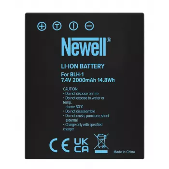 Newell N-BAT-BLH-1 rezerves akumulators Olympus BLH-1 vietā
