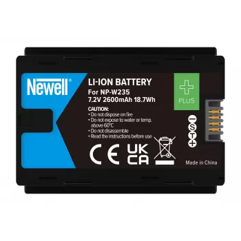 Newell Plus Battery NP-W235 Fujifilm aizstājējakumulators