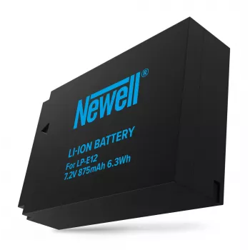 Newell rezerves akumulators Canon LP-E12, 875mAh, 7.2V Li-ion