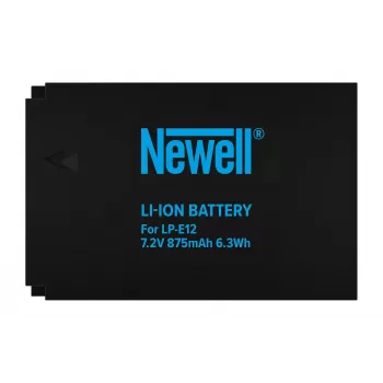 Newell rezerves akumulators Canon LP-E12, 875mAh, 7.2V Li-ion