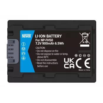 Newell Replacement Battery for Sony NP-FH50 (1000mAh, 7.2V, Li-Ion)