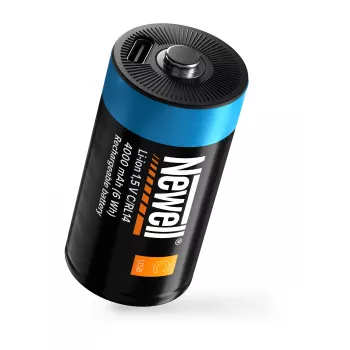Newell C/R14 USB-C Rechargeable Battery 4000 mAh 2-Pack Blister