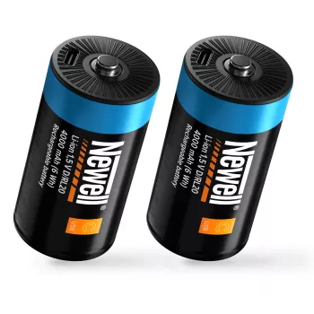 Newell D/R20 USB-C Rechargeable Battery 4000 mAh 2-Pack Blister