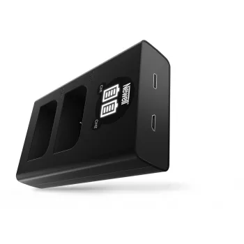 Newell DL-USB-C Dual Channel Charger Olympus BLX-1 akumulatoriem