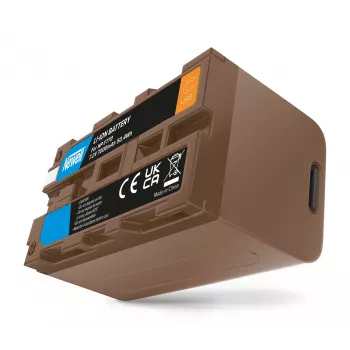 Newell NP-F770 Replacement Battery ar USB-C Sony NP-F sērijai