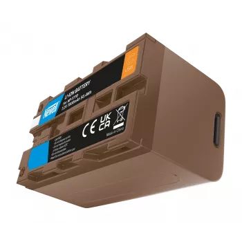 Newell NP-F770 Replacement Battery ar USB-C Sony NP-F sērijai