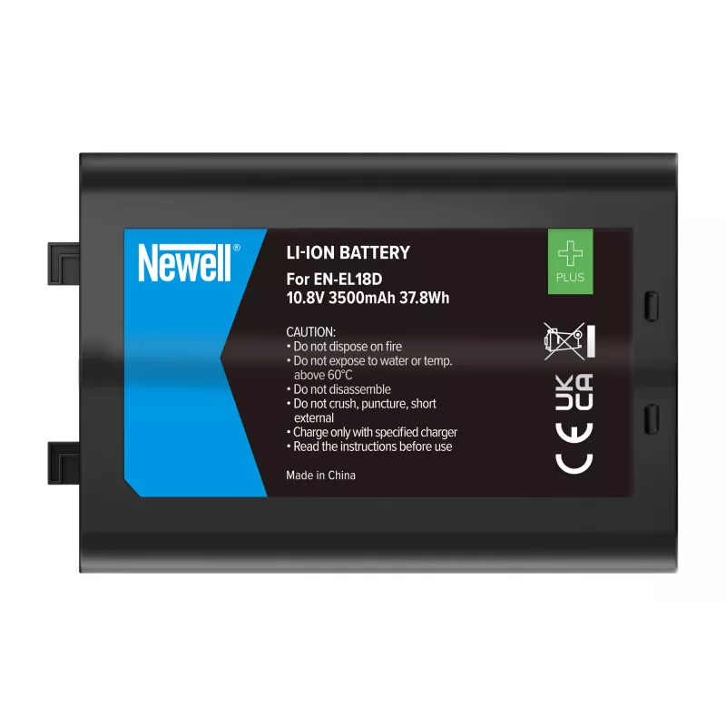 Newell Plus Replacement Battery EN-EL18d for Nikon