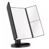 Humanas HS-ML04 LED kosmētikas spogulis, melns