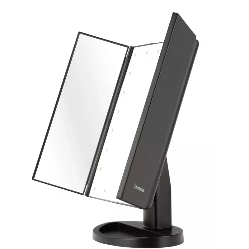 Humanas HS-ML04 LED kosmētikas spogulis, melns