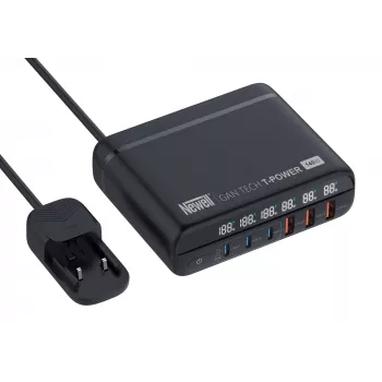 Newell GaN Tech T-Power 140 W Network Charger with Adapter Set