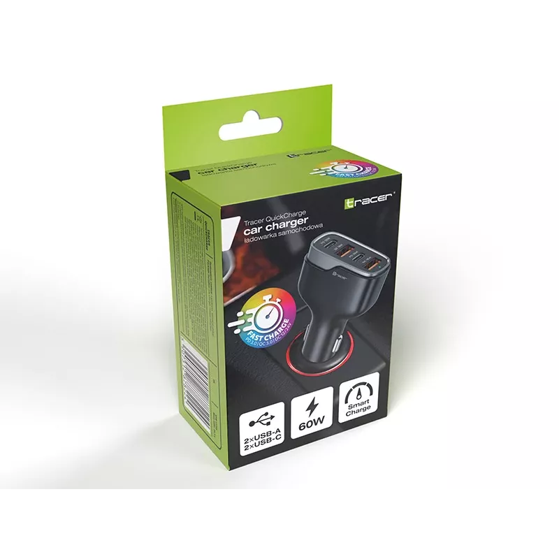 Tracer QuickCharger 60W USB-C Wall Charger