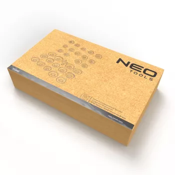 NEO TOOLS Socket Wrenches for Oil Filters - Set of 30 pcs