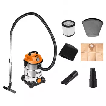 NEO TOOLS putekļsūcējs 1400W, 30L