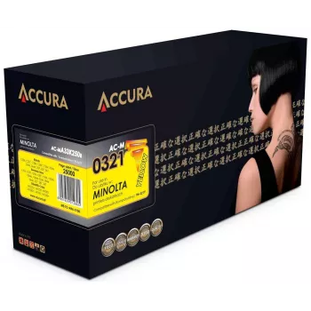 Accura saderīga tonera kasetne dzeltena (TN-321Y) Konica Minolta bizhub C224/C284/C364/C454/C554 sērijai