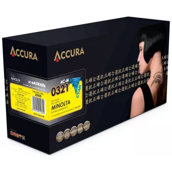 ACCURA saderīga tonera kasetne Ciāna (TN-321C aizstājējs) Konica Minolta bizhub C224/C284/C364/C224e/C284e/C364e